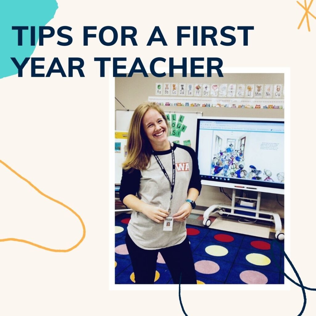 tips for a first year teacher
