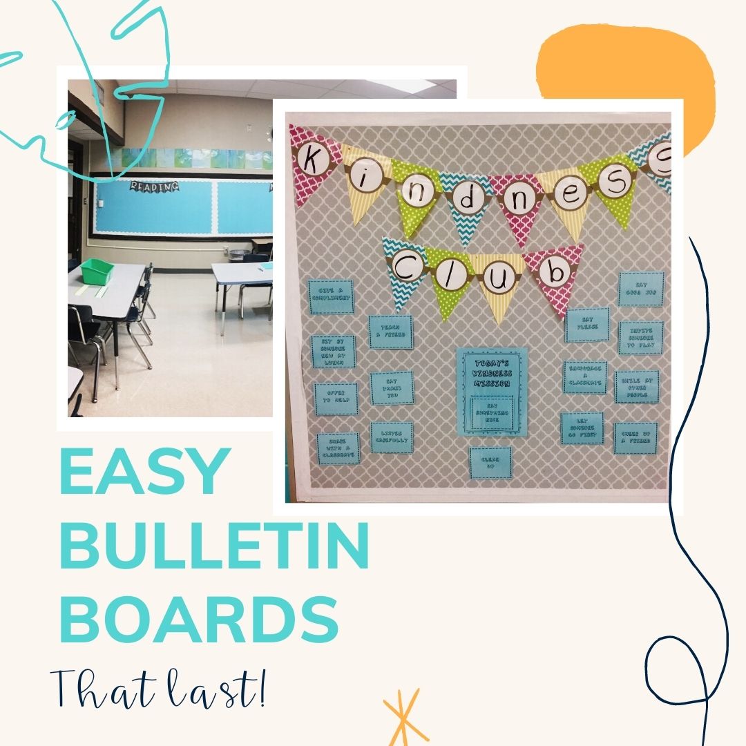 A Classroom Bulletin Board That Lasts - Coloring Sunshine