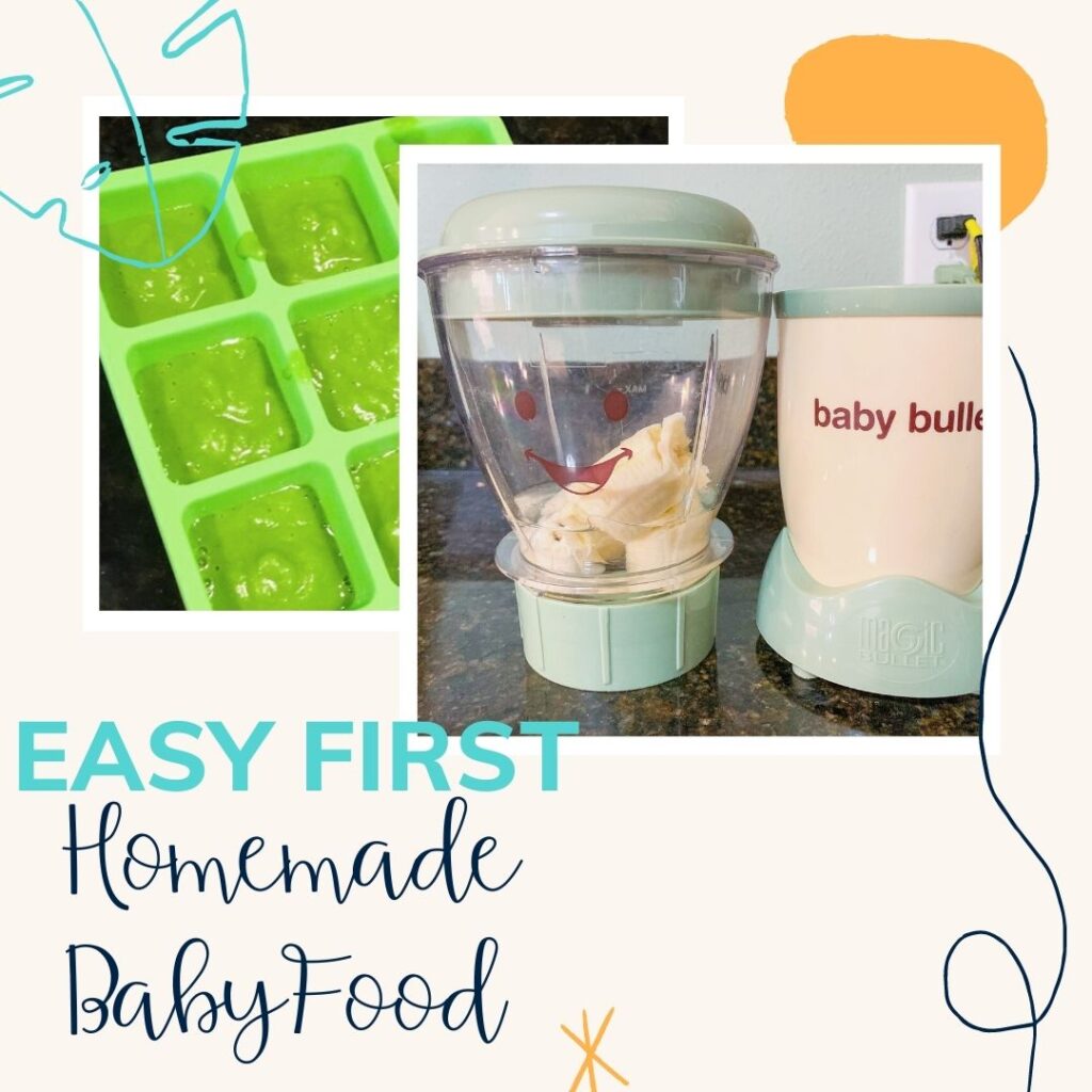 easy first homemade baby food