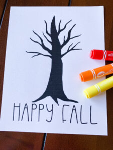 Fall Paint Craft