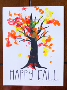 Fall Craft For Toddlers