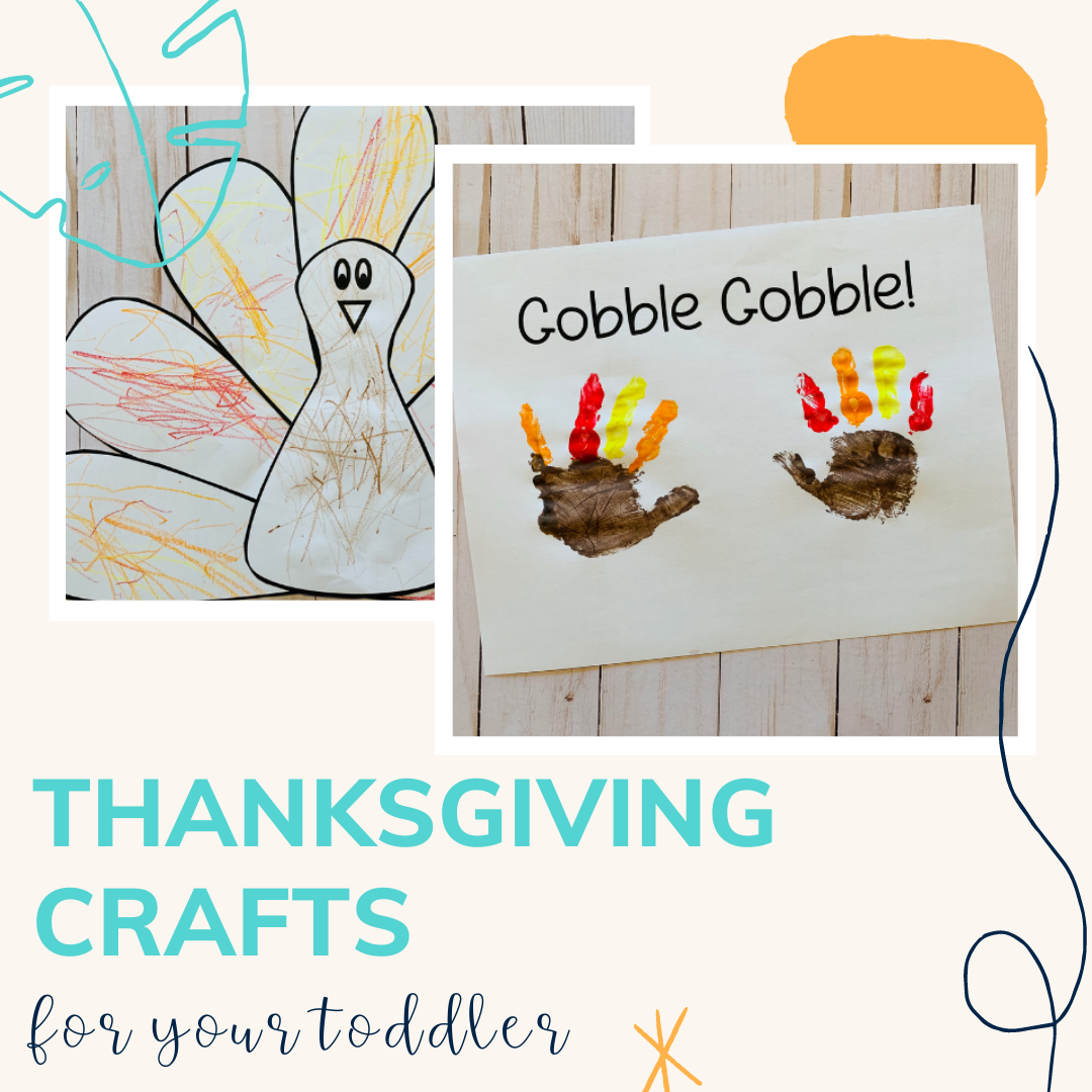 Thanksgiving Day Crafts for Toddlers - Coloring Sunshine