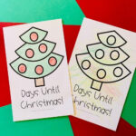 Printable Countdown To Christmas Chain - Coloring Sunshine